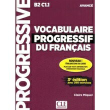 (法文)Vocabulaire progressif du français, Avancé (B2/ C1.1) 9782090381993/9782090382013  華通書坊/姆斯