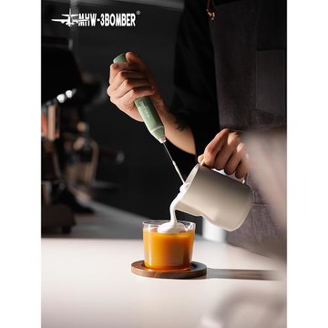MHW-3BOMBER轟炸機電動奶泡器 咖啡拉花自動打奶泡器 手持發泡器