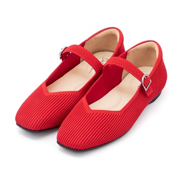 D+AF 【3D零感雲織鞋】方頭瑪莉珍鞋