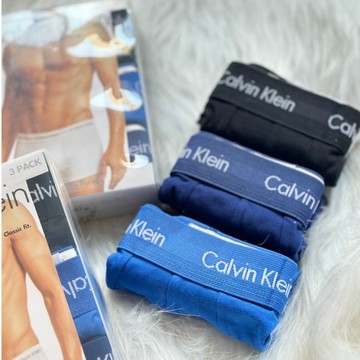 【other more 特選潮流】正品實拍 CALVIN KLEIN 正品公司貨 經典LOGO織帶純棉男四角內褲三入組