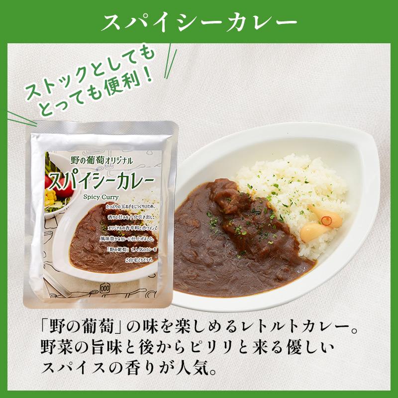 ぶどうの樹 スパイシーカレー5食セット