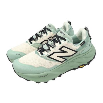 New Balance 越野跑鞋 Fresh Foam X Hierro V9 2E 寬楦 GTX 男鞋 馬賽克綠 防水 厚底 MTHIGLA9-2E