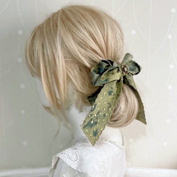 立體蝴蝶結香蕉夾 牛仔大腸圈髮圈 馬尾夾 髮夾 相交夾 邊夾 髮夾