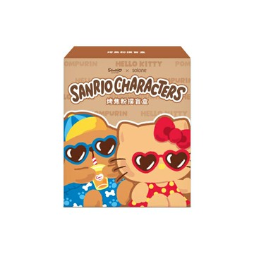 Sanrio X Solone 烤焦粉撲盲盒 1入