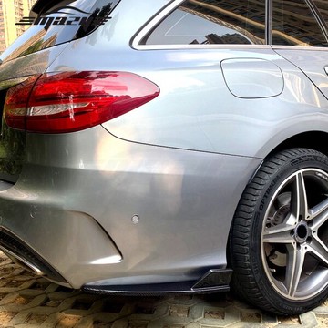 適用賓士C級旅行版 S205 C200 C260 C300 C43 AMG後槓後包角改裝