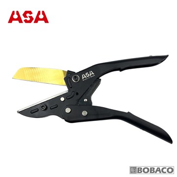 ASA【滑輪槓桿省力線槽剪刀 GBK-84】台灣製 線板剪 角度剪刀 邊條剪 壓條剪刀 地板壓條剪