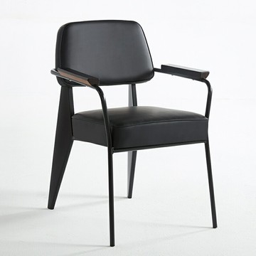 ↬網紅輕奢餐椅家用帶扶手靠背凳子復古酒吧椅咖啡廳奶茶店洽談椅[DD010109]