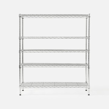 特力屋鍍鉻五層架寬106*深46*高120公分