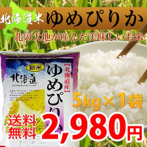 ゆめぴりか　新米 令和５年産　5年産　送料無料 　チャレンジ北海道米  旭川発北海道産ゆめぴりか(5kg)