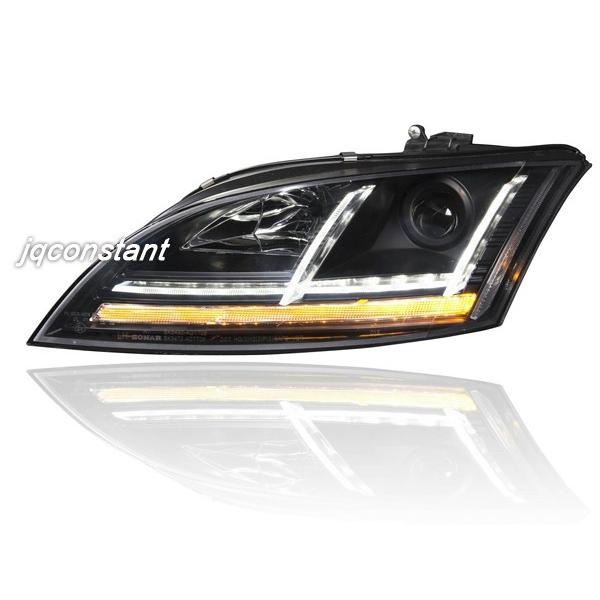 2006-2010y Audi TT MK2 8J アウディTT ファイバーLED ヘッドライト