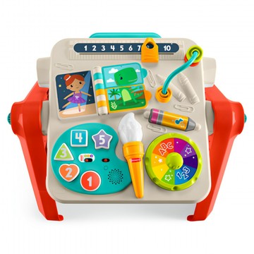 fisher-price 費雪 趣味體驗四合一活動遊戲桌  混和顏色  1套