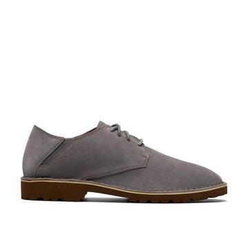 Clarks 倫敦系列- Classy Lite Qk男款輕量可後踩休閒鞋 (灰色) CLM84864C