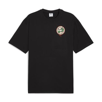 Puma 上衣 Super Puma 男款 黑 綠 橘 寬鬆 短T 短袖 62963901