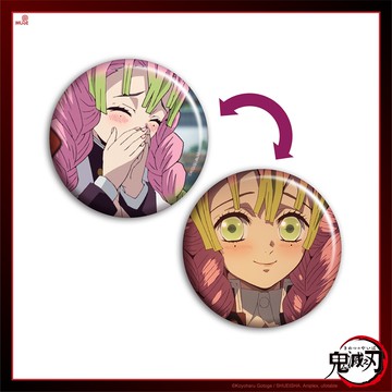 鬼滅之刃 I款 戀柱 大胸章 3D光柵