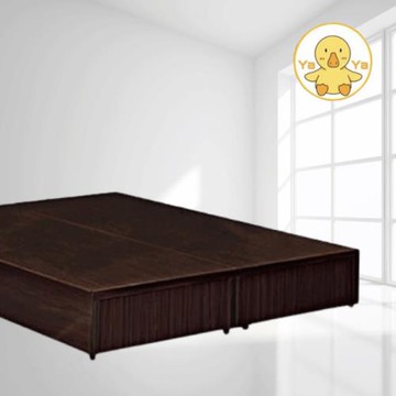 【鴨鴨居家】6分木心板簡約床底-雙人加大6x6.2尺