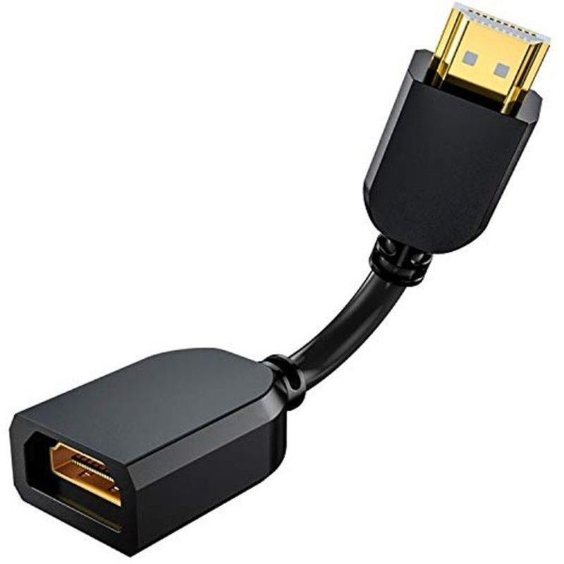 97%OFF!】 High ブラック 3D HDMI延長ケーブル ハイスピード Speed 金メッキ端子 Cable HDMI