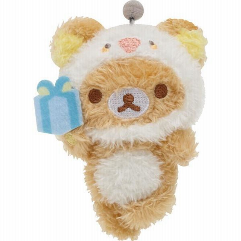 リラックマ　ぶさかわぬいぐるみバッジ リラックマ ぶさかわぬいぐるみバッジ（むかしのリラックマ