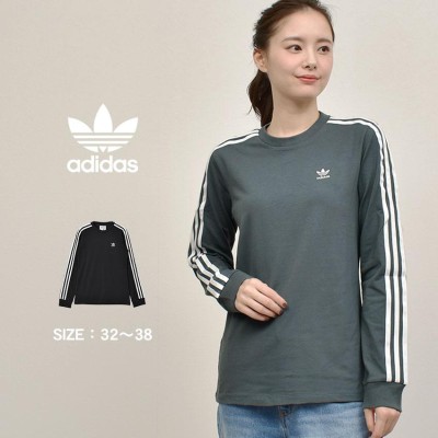 アディダス オリジナルス 長袖Tシャツ レディース 3 ストライプス ADIDAS ORIGINALS ブラック 黒 ブルー トップス |  LINEショッピング