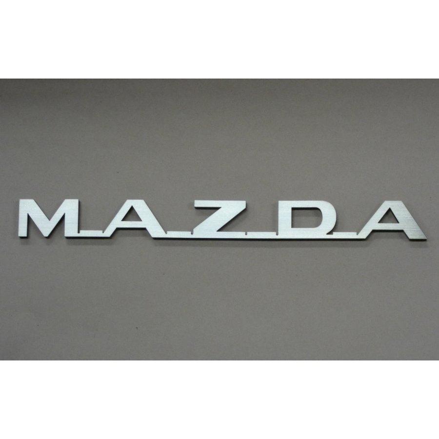 マツダエンブレム 【幅220ｍｍ】 最高級ステンレス製 旧マツダ