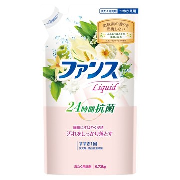 第一石鹼 FUNS無添加洗衣精 補充包  720g  1包