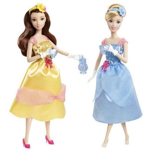 Disney ディズニー Princess Tea Time Belle and Cinderella Doll