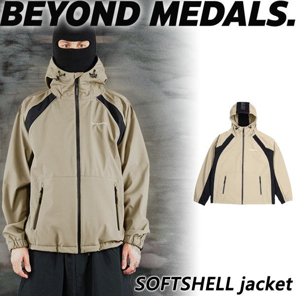Beyond Medals スノーボードウェア 25-26 BEYOND MEDALS/ビヨンドメダルズ SOFTSHELL jacket メンズ