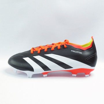 ADIDAS IG7762 PREDATOR LEAGUE FG 男女足球鞋 釘鞋 黑白橙【iSport愛運動】