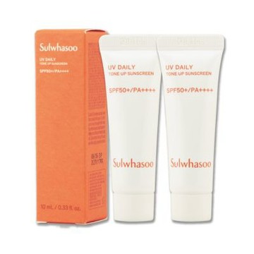(即期品)Sulwhasoo 雪花秀 超輕透光感防曬乳 10ML x 2（效期至2027年01月）
