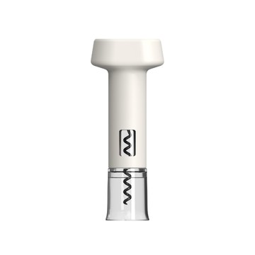 ZUUTii 多功能紅酒開瓶器 尺寸 16.5x7.25x4.75cm 多種材質 (ABS PP CS PMMA 矽膠 PC 不鏽鋼)  燕麥白  1個