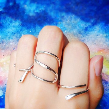 Show Me Not 隱藏數字純銀戒指 7 8 9