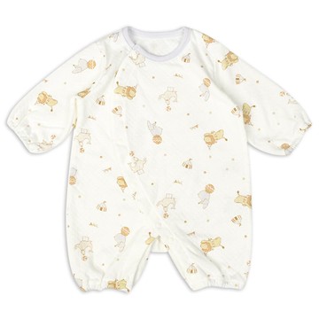 akachan honpo - 幼兒連身衣-馬戲團-灰色