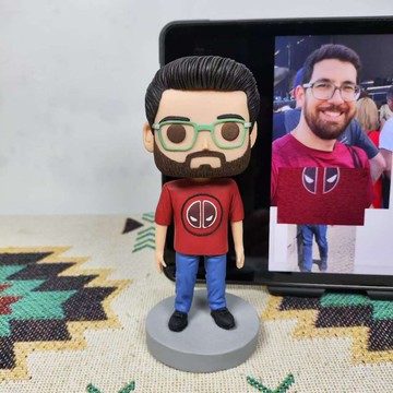 【客製化3D人像公仔】訂製手工Funko Pop男生朋友老公生日禮物