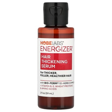 Hobe Labs, Energizer，頭髮濃密精華，2 液量盎司（59 毫升）