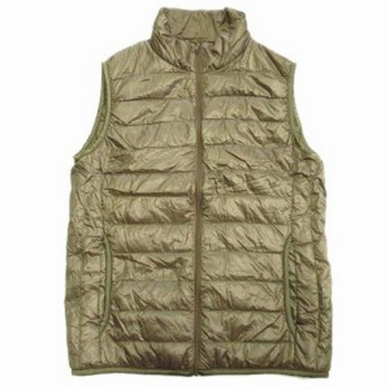 中古 美品 ユニクロ Uniqlo ライト ダウン ベスト ジャケット ブルゾン アウター 無地 S 緑 グリーン メンズ １ 通販 Lineポイント最大4 0 Get Lineショッピング