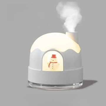 雪屋加溼器小型usb充電辦公室桌面臥室噴霧可愛女生禮物宿舍學生