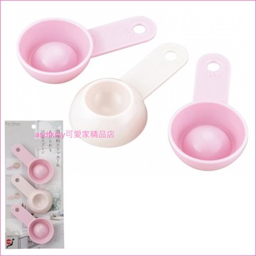 asdfkitty可愛家☆貝印 雙面量匙3入組-日本製