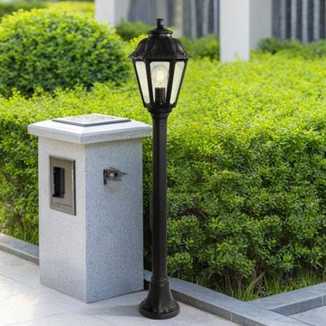 【Camida卡米達】E27戶外庭園步道燈 CA1031F75BK