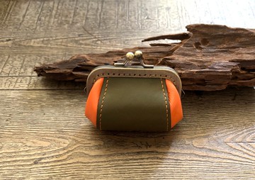 POPO.時尚-皮革立體口金包 leather