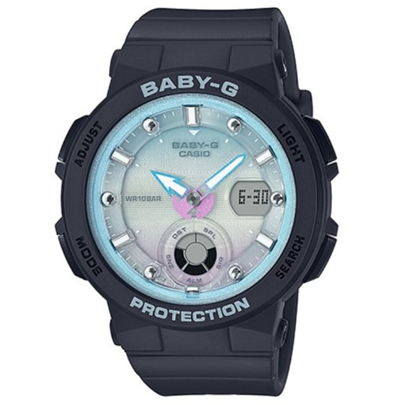 BABY-G ベビーG ベビージー Beach Traveler Series カシオ CASIO アナデジ 腕時計 ネイビー ブルー BGA-250-1A2JF  国内正規モデル 通販 LINEポイント最大0.5%GET LINEショッピング