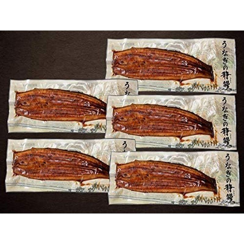 静岡県産無添加うなぎ長蒲焼き 5尾（120g×5）