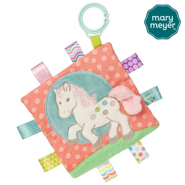 Mary Meyer美國蜜兒-標籤動物安撫沙沙紙-彩虹小馬