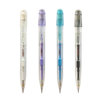 【史代新文具】節奏TEMPO MP-204 透明側壓0.5自動鉛筆/自動筆