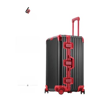 超大全鋁鎂合金拉桿箱30寸ins網紅行李箱32大容量旅行箱金屬箱子