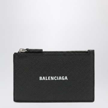 Black long card holder