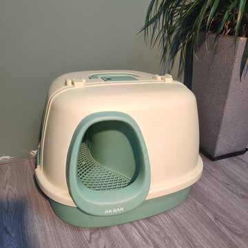 走廊式貓砂盆全封閉式隔臭幼貓超大號貓廁所防帶砂貓屎盆貓咪用品~免運 開發票