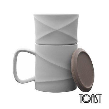 TOAST WAVE 咖啡馬克杯組(暖灰)