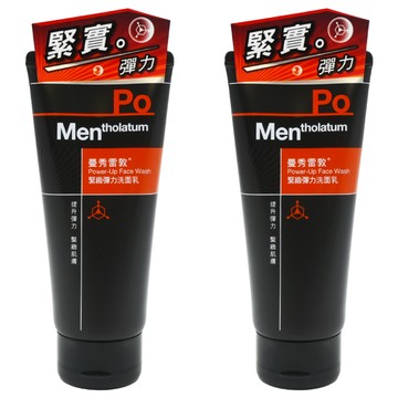 MENTHOLATUM 曼秀雷敦 男士緊緻彈力洗面乳  100g  2條