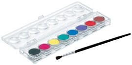 雄獅 粉餅水彩8色 /組 WCC-8【APP滿額下單10%點數(單一帳號最高5000點)】1/31止