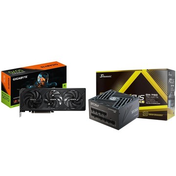 GIGABYTE 〈鈔省價〉RTX 5070 WINDFORCE OC SFF+海韻 ATX3 Focus GX-750