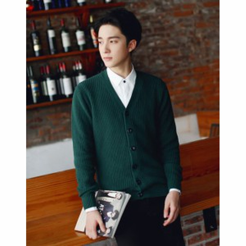 春秋 メンズファッション トップス ニット セーター カーディガン ベスト 無地 Vネック ノースリーブ サマーニット スクール 通販 Lineポイント最大1 0 Get Lineショッピング